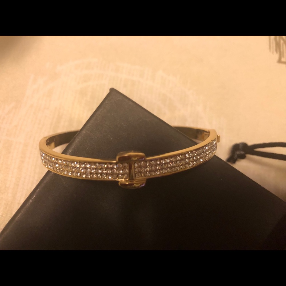 Gold plated bangle. - Picture 4 of 6